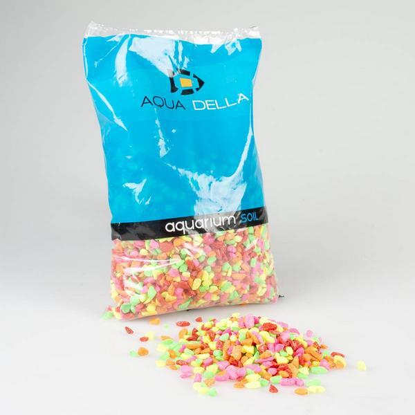 Image du produit Aquadeco Gravier fond d'aquar. 6-9mm, fluorescent, 2kg (autres éléments)