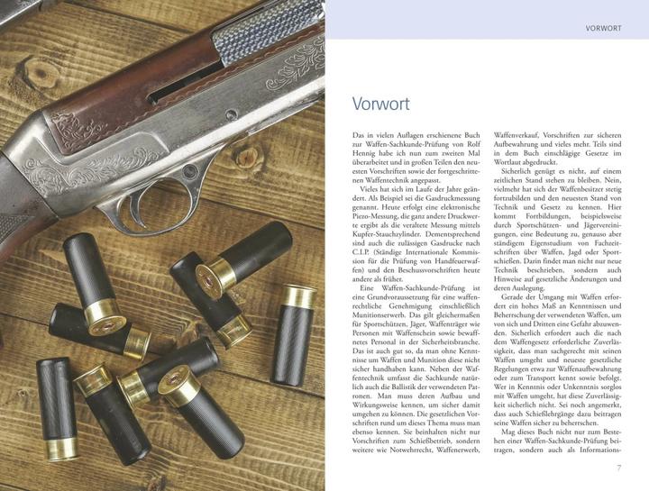 Produktbild Waffen-Sachkunde-Prüfung (Deutsch, Rolf Hennig, 2023)