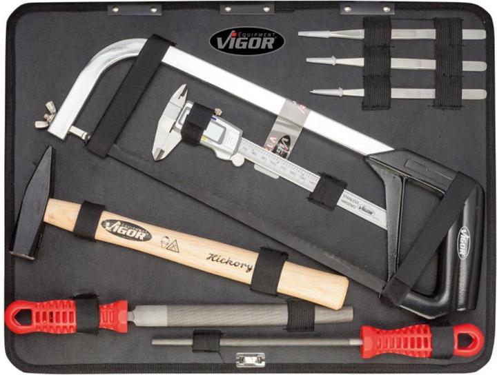 Produktbild Vigor Werkzeugkoffer ∙ universal ∙ V2542 ∙ Vierkant6,3 mm (1/4 Zoll), Vierkant12,5 mm (1/2 Zoll), S… (143 Teile)