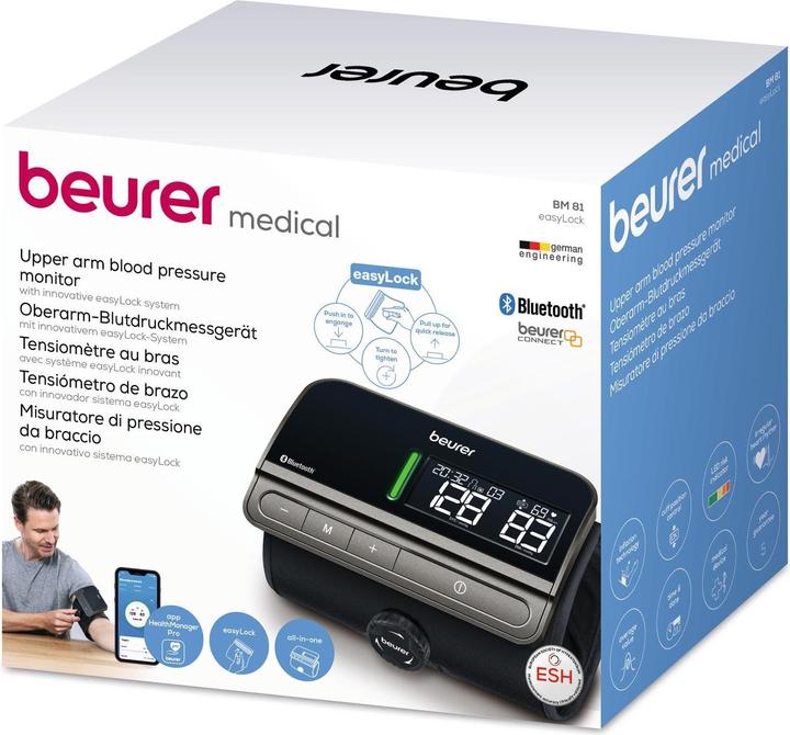 Produktbild Beurer BM 81 easyLock (Blutdruckmessgerät Oberarm)