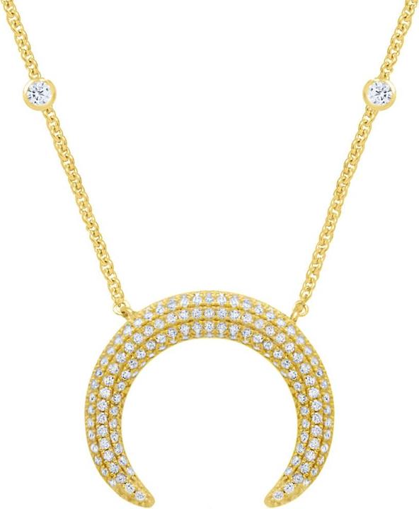 Produktbild Candy Halskette Asta, 925 Sterling Silber, vergoldet (18k vergoldet, 925 Sterling Silber, 42 - 45 cm)