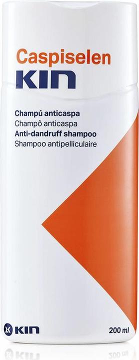 Image du produit KIN Cheveux Unisexe CASPISELEN Shampooing Anti-Dandruff 200ml (200 ml, Shampoing liquide)