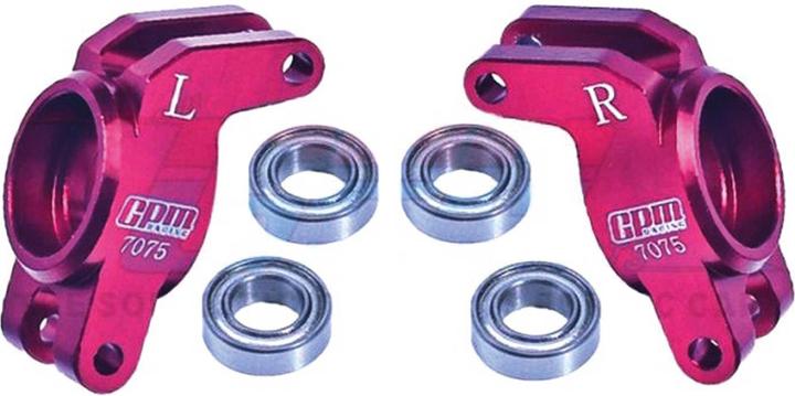 Produktbild GPM ALU 7075 REAR HUB?LARGER INNER BEARINGS) für ARRMA-1/18 4WD GRANITE rot