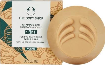 Produktbild Body Shop Ingwer Shampoo Bar - Festes Shampoo für trockene Kopfhaut, 60 Gramm (Festes Shampoo)