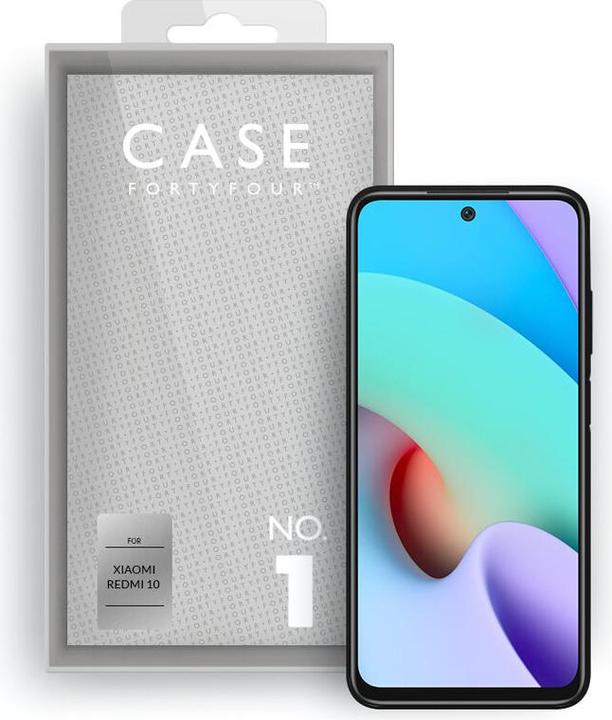 Immagine prodotto Case FortyFour Copertina morbida No.1 nera (Xiaomi Redmi 10)