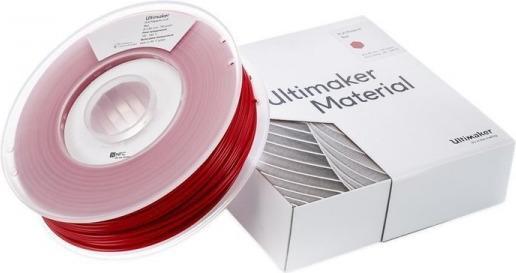 Actual product image Ultimaker Pla (PLA, 2.85 mm, 750 g, Red)