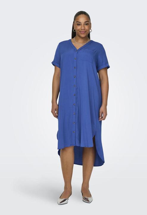 Image du produit Only Robe chemisier curvy à la coupe décontractée Robe chemisier (46)