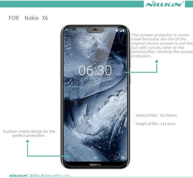 Produktbild Nillkin Super Clear Series Schutzfolie (1 Stück, Nokia 6.1 Plus)