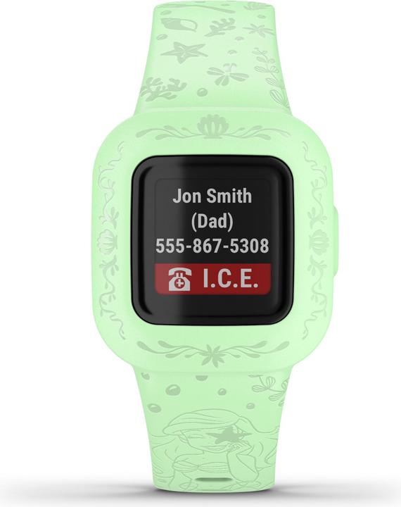 Produktbild Garmin vivofit jr3, WW, Disney Die kleine Meerjungfrau (20 mm)