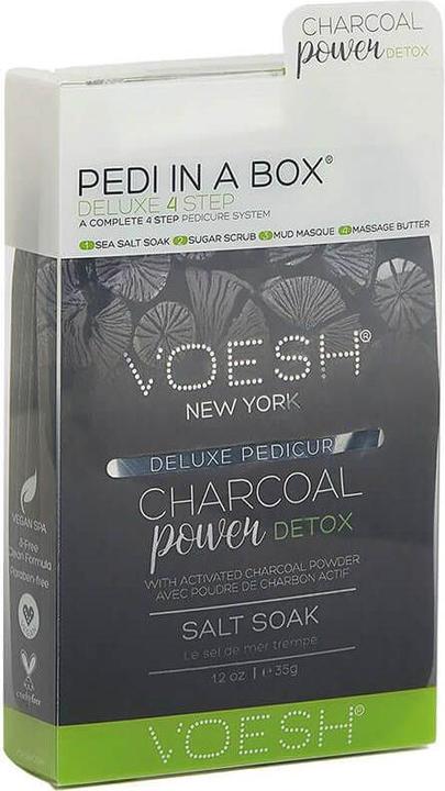 Produktbild Voesh Pedi Charc Pow Det (Fusscrème & Fussgel, Fussbad, Fussmaske, 1 ml)