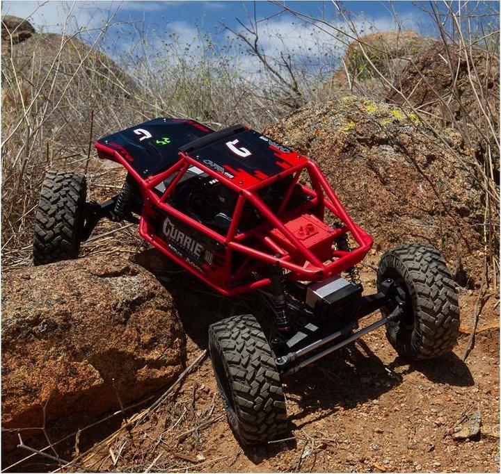 Produktbild Axial Capra 1.9 Unlimited Trail Buggy Elektro Brushed Crawler 4WD 1:8 RTR Rot (RTR Ready-to-Run)