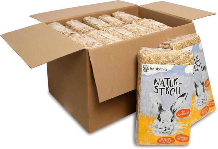 Immagine prodotto heukönig.de Natürliches Stroh (12 kg, Paglia)