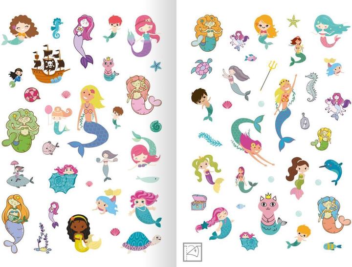 Produktbild ARS Glitzerspass Meerjungfrau-Sticker