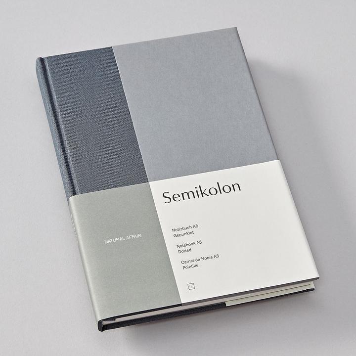 Semikolon Natural Affair (A5, Dotted, Hardcover)