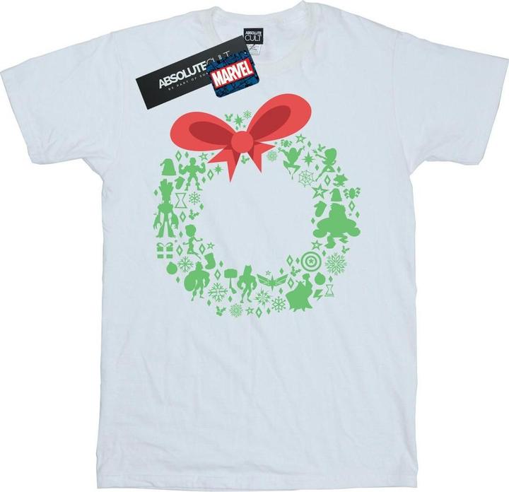 Produktbild Avengers Christmas Wreath TShirt (XL)
