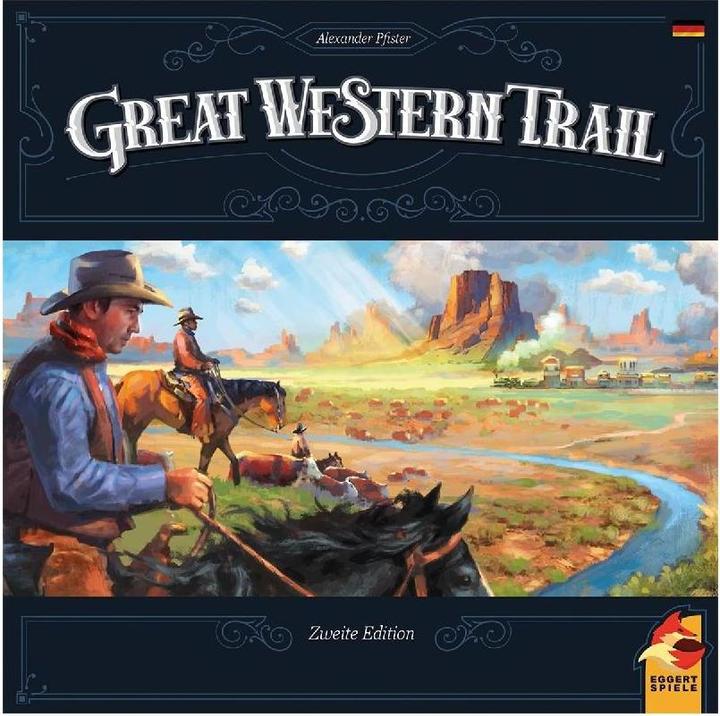Actual product image Eggertspiele Great Western Trail- Second Edition (German)