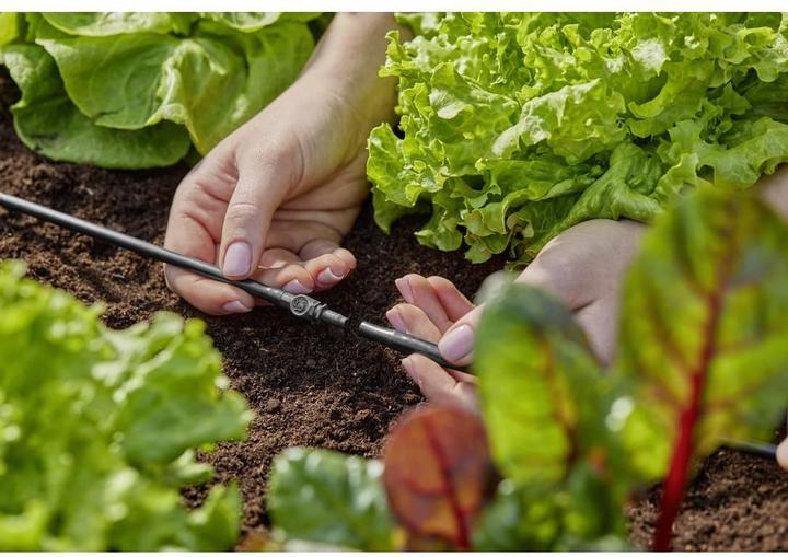 Immagine prodotto Gardena Connettore del sistema a microgoccia da 3/16" (Connettore per irrigazione a goccia + diramazione)