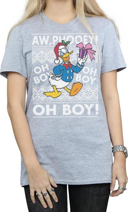 Produktbild Disney Donald Duck Christmas Fair Isle TShirt (XL)