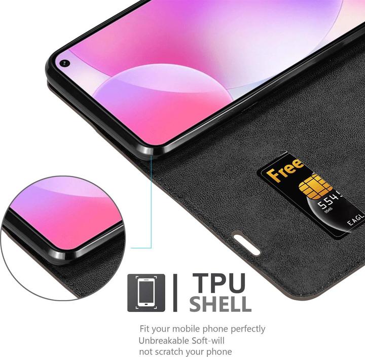 Actual product image Cadorabo Book Invisible Magnet Cover (Xiaomi Redmi K30i 5G, Xiaomi Redmi K30)