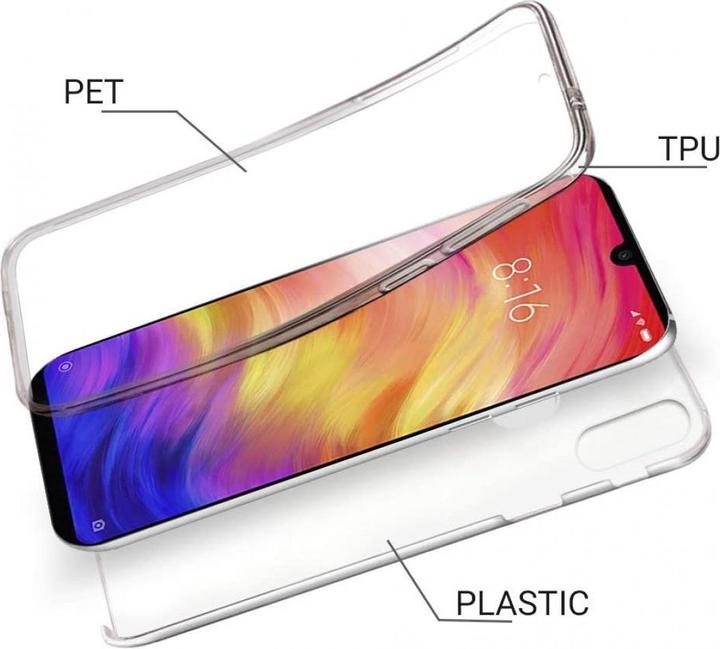 Immagine prodotto Screenguard Protezione dello schermo e del corpo a 360° Xiaomi Redmi Note 7 Cover con Foil (Xiaomi Redmi Note 7)