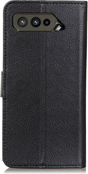 Actual product image MU Classic Litchi Leather Bookcover Series (Asus ROG Phone 5)