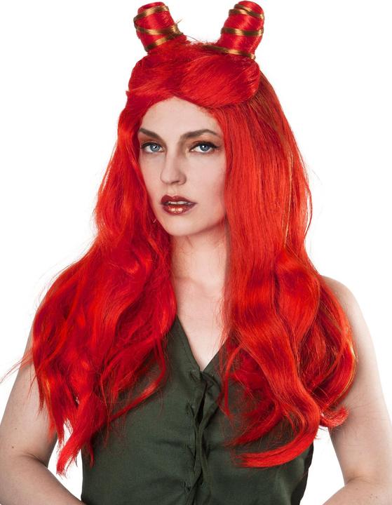 Actual product image Maskworld Poison Ivy Perücke - Faschingsperücke Teufel Hexe