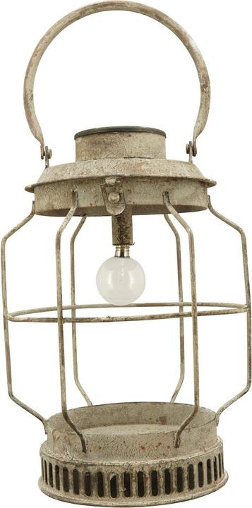 Actual product image Exner Garten und Wohnaccessoires Lantern with solar ArtFerro (19.5 x 19.5 x 29 cm, 1 x)