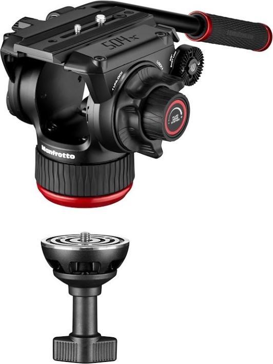 Actual product image Manfrotto 504X Video tripod with fluid panhead (Metal)
