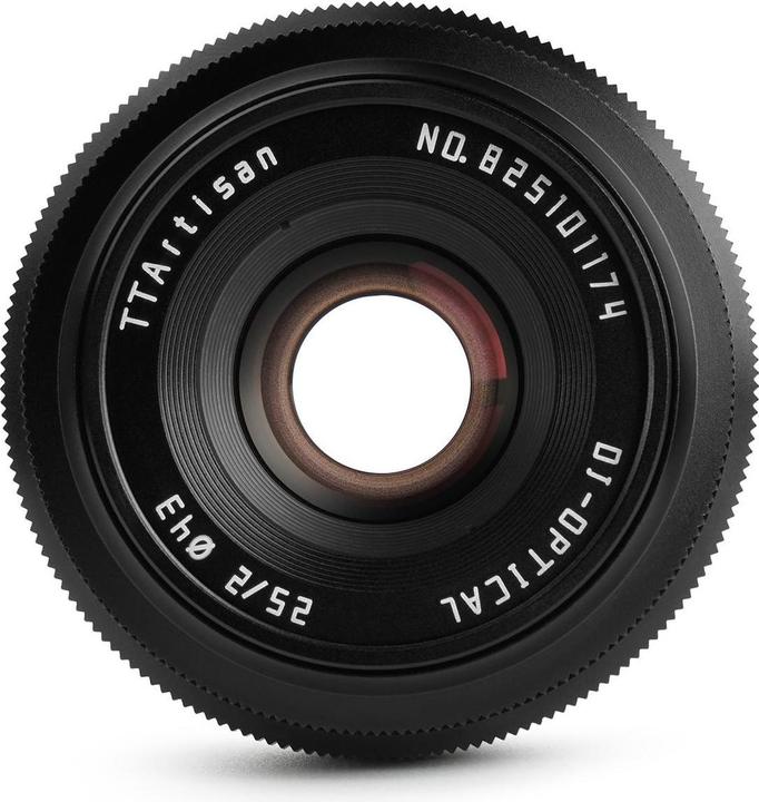 Actual product image TTArtisan 25mm f/2 for Fuji X (Fujifilm X, APS-C / DX)