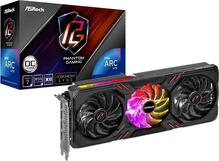 Actual product image AsRock Arc A770 Phantom Gaming D 8GB OC (8 GB)
