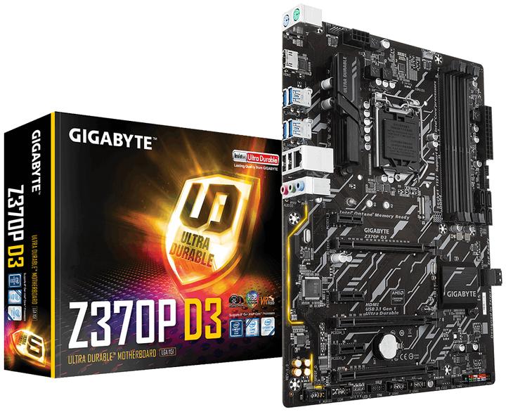 Produktbild Gigabyte Z370p D3 (LGA 1151, Intel Z370, ATX)