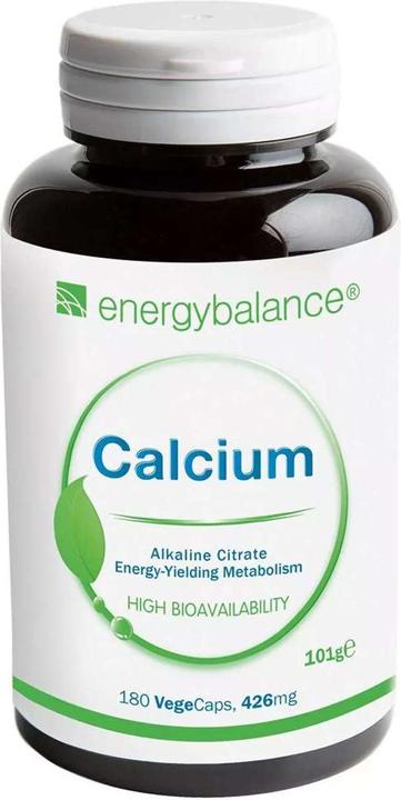 Actual product image Energybalance Calcium citrate (180 Piece, Capsules, 101 g)