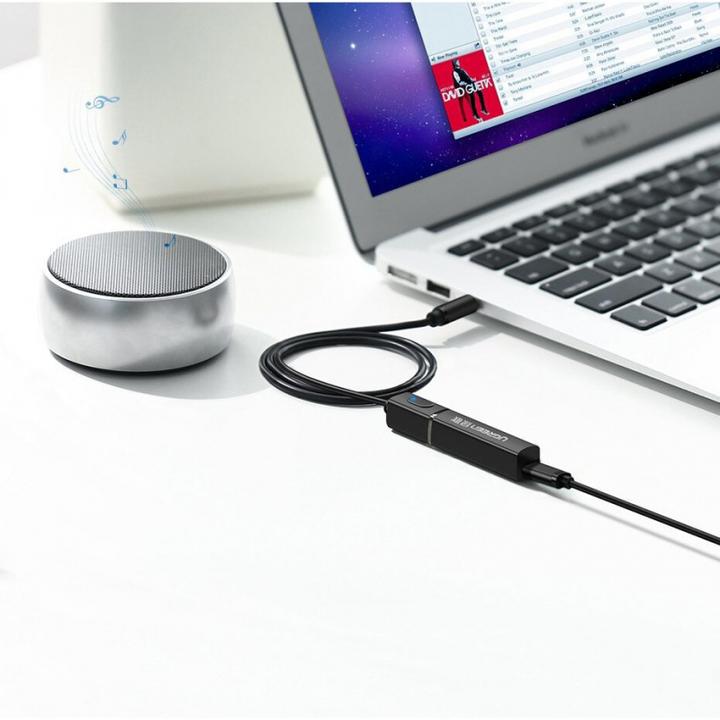 Actual product image Ugreen Bluetooth 5.0 Audio Transmitter (Transmitter & Receiver)