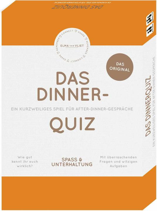 Produktbild Elma van Vliet, Erzähl mal! Das Dinnerquiz (Deutsch, Elma van Vliet, 2022)