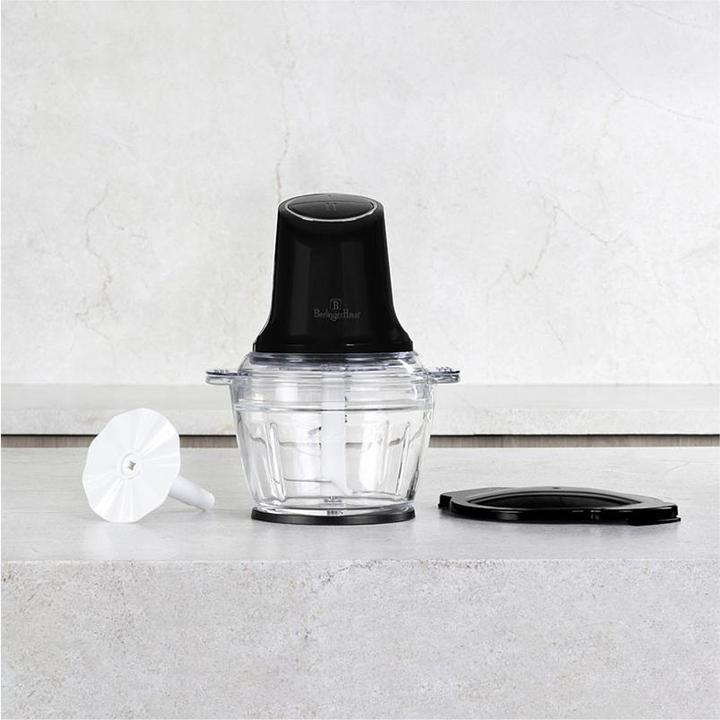 Actual product image BerlingerHaus Haus Zerkleinerer 1 Liter Black Silver Collection (1000 ml, 500 W)
