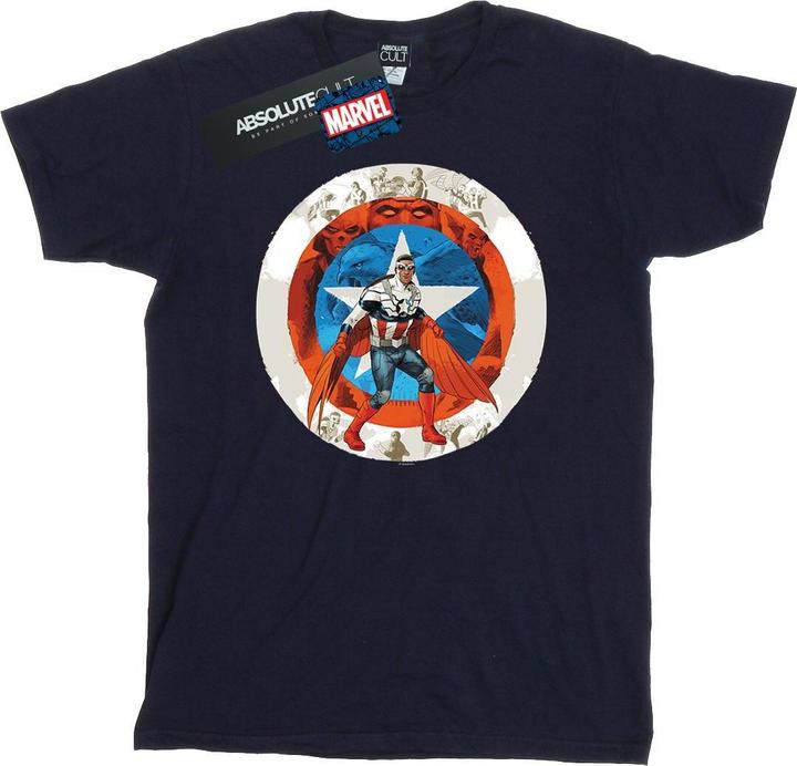 Produktbild Captain America Sam Wilson Shield TShirt (S)