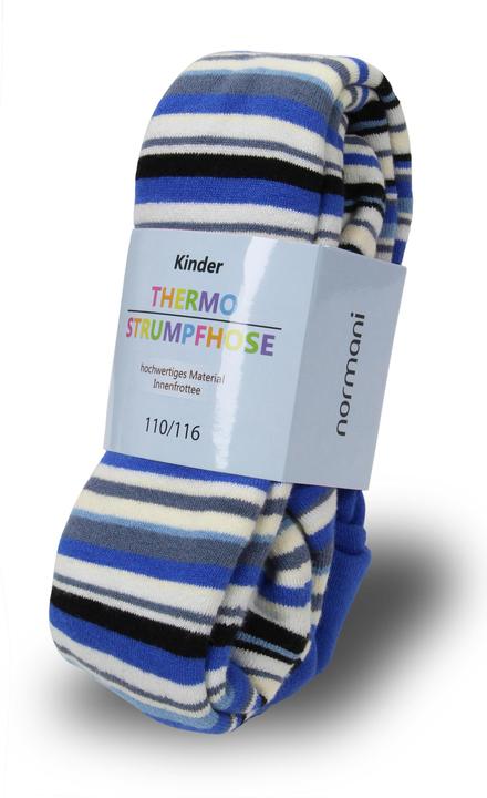 Actual product image Normani Children's striped thermal tights (110/116)