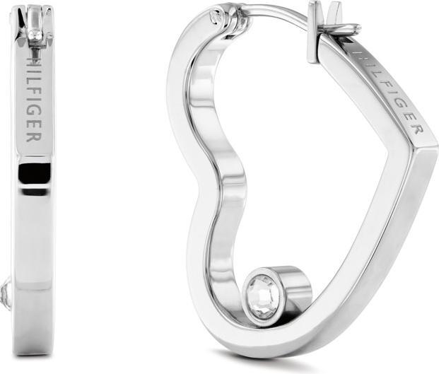 Tommy Hilfiger Minimal Hearts Ohrringe (Edelstahl)