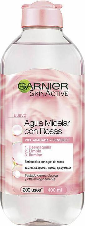Produktbild Garnier SKINACTIVE AGUA ROSAS agua micelar 400 ml (Mizellenwasser, 400 ml)