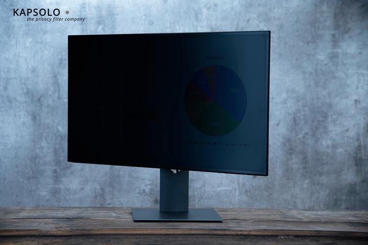 Produktbild Kapsolo 2-wege Blickschutzfilter abnehmbar für 63.40 cm 25/" Wide 16 10 - Monitor - Rahm (25", 16 : 10)