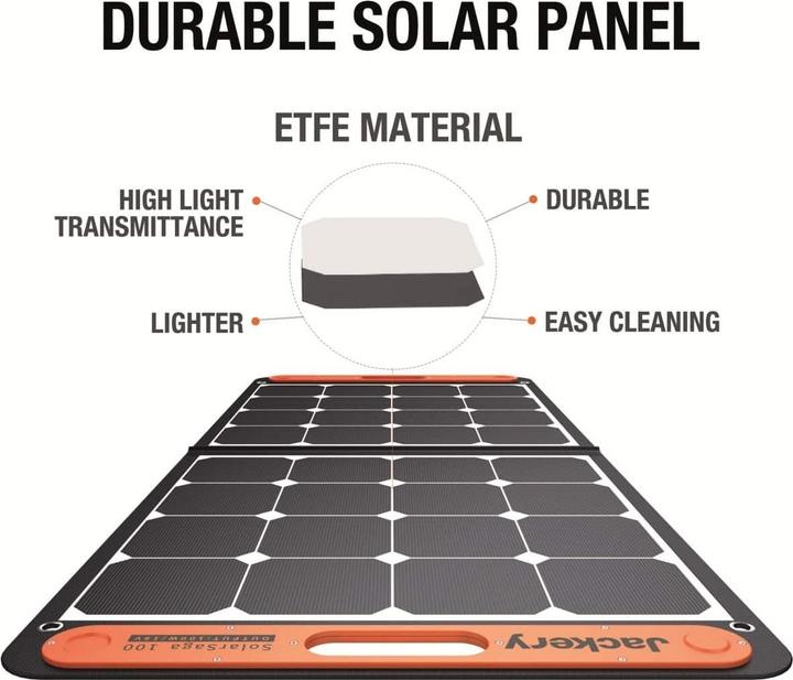 Image du produit Jackery SolarSaga (100 W, 4.69 kg)