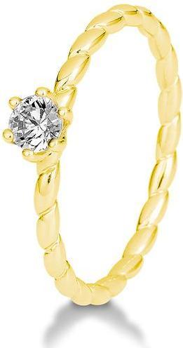Produktbild Breuning Verlobungsring Twisted (51, 750/18 K Gold)