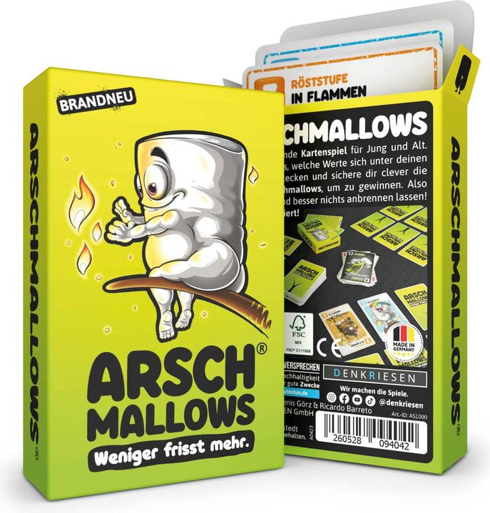 Produktbild Denkriesen Arschmallows® - "Weniger Frisst Mehr" (Deutsch)
