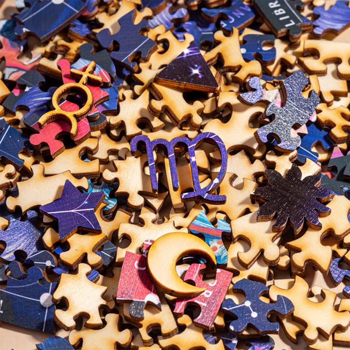 Image du produit Natura Punto Signe du zodiaque Puzzle en bois Vierge (180 pièces)