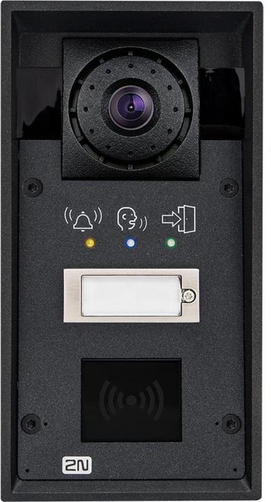 2N IP Door Station IP Force - 1 Button, HD Cam, Picto., Reader (Wireless)