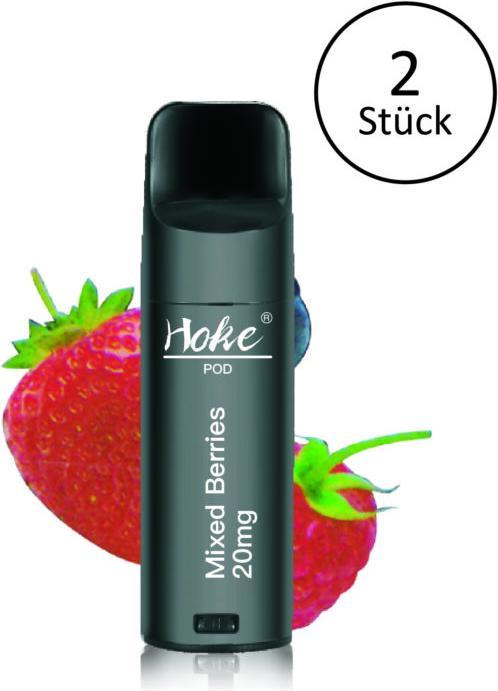 Produktbild Hoke Pod Kartuschen (2 Stück) Mixed Berries (Erdbeere, Himbeere)