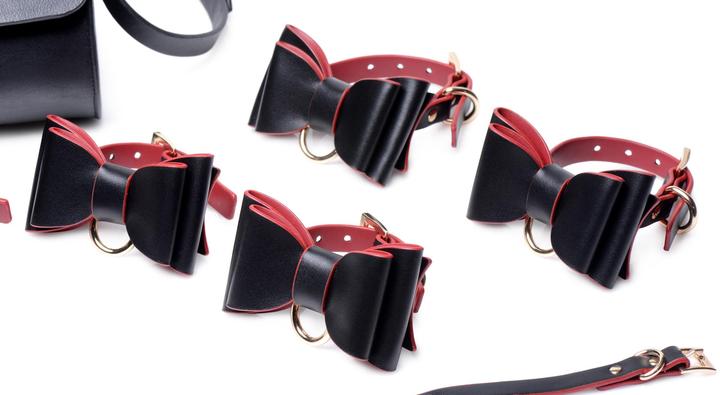 Actual product image Master Series Bow - Luxury BDSM Set With Travel Bag