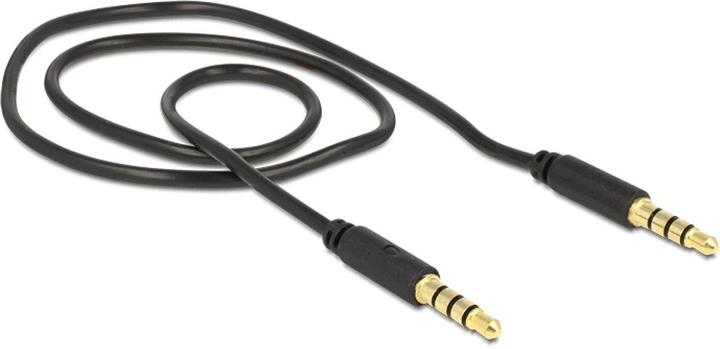 Actual product image Delock 3.5mm stereo cable 4-pin (0.50 m, 3.5mm jack (AUX))