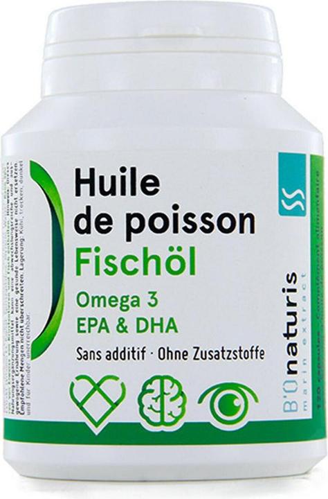 Produktbild B'Onaturis Fischöl Kapseln 500mg (120 Stk) (120 Stück, Kapseln, 106 g)