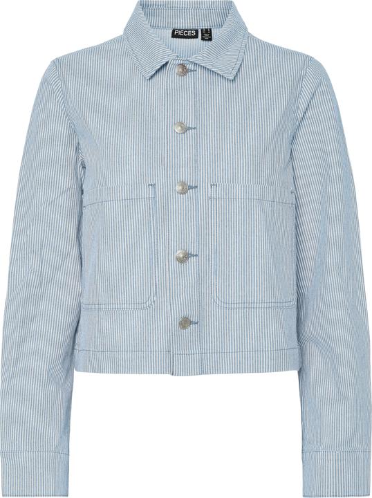 Produktbild Pieces PCBILLO GESTREIFTE Jeansjacke (M)